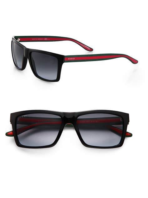 rectangular frame sunglasses gucci|Gucci rectangular sunglasses men.